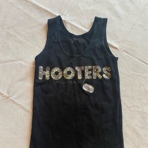 RARE HOOTERS CAMO TANK TUSCALOOSA XXS